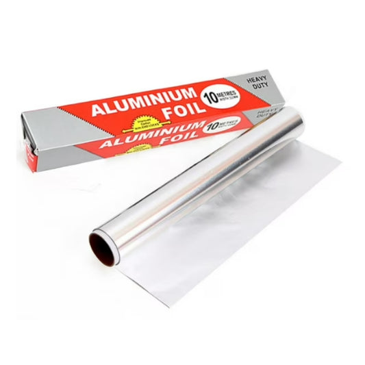 ZM316-1H-3 PAPEL DE ALUMINIO 10M x 30CM CON 1 PZ O CAJA CON 50 PZS