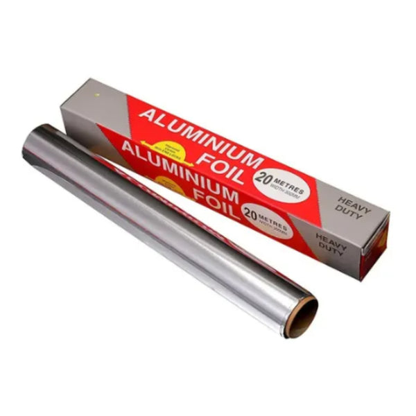 ZM316-1H-4 PAPEL DE ALUMINIO 20m x 30cm CON 1 PZ O CAJA CON 50 PZS