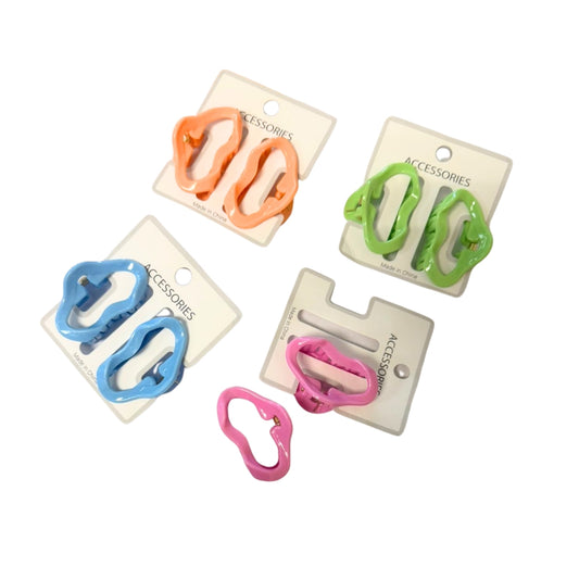 ZM317-3B-21 PINZA PARA CABELLO CON 12 PIEZAS O CAJA CON 60 PQTS