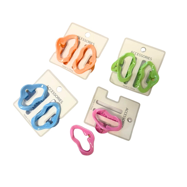 ZM317-3B-21 PINZA PARA CABELLO CON 12 PIEZAS O CAJA CON 60 PQTS