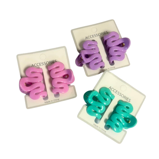 ZM317-3B-22 PINZA PARA CABELLO CON 12 PIEZAS O CAJA CON 60 PQTS