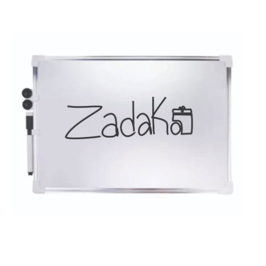 ZM383-1H-3 PIZARRON  30x40 CM CON 1 PZ O CAJA CON 60 PZS