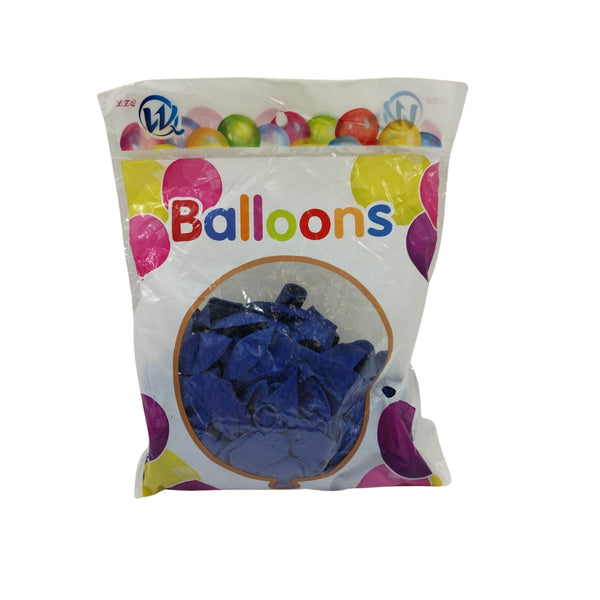 ZM743-1A-21 PAQUETE DE 100 GLOBOS MATE 10 PULGADAS 1.5gr CON 1 PQT O CAJA CON 100 PQTS