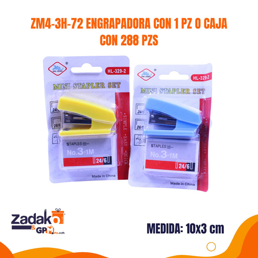 ZM4-3H-72 ENGRAPADORA CON 1 PZ O CAJA CON 288 PZS
