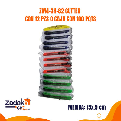 ZM4-3H-82 CUTTER CON 12 PZS O CAJA CON 100 PQTS