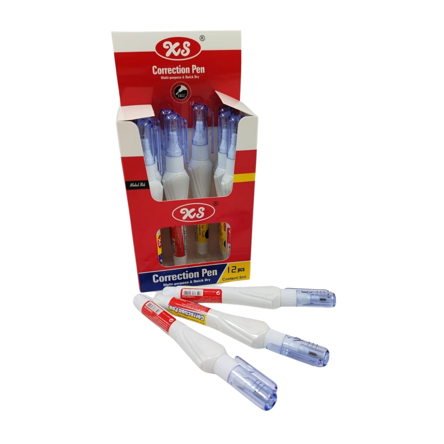 ZM114-6H-1 CORRECTOR 5 ML CON 12 PZS O CAJA CON 120 PQTS