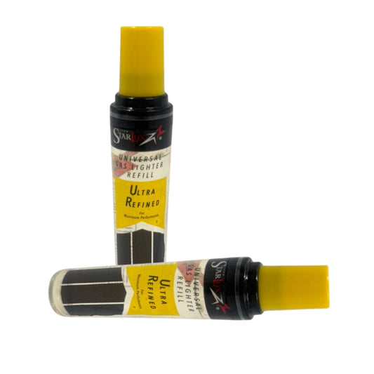 GAS PARA ENCENDEDOR STARLUX CON 1 PZ O CAJA CON 600 PZS
