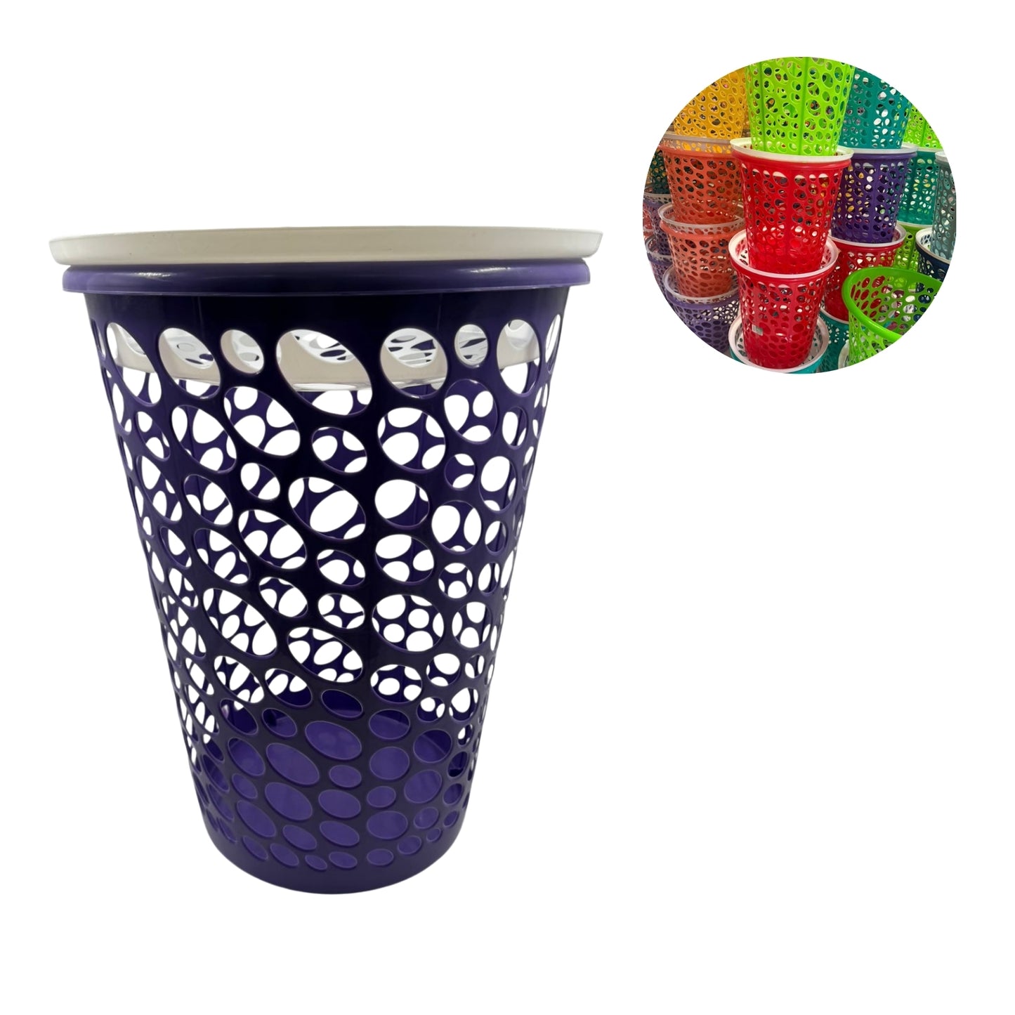 CESTO PERLA JUMBO TRASLUCIDO CON 1 PZ O CAJA CON 25 PZS