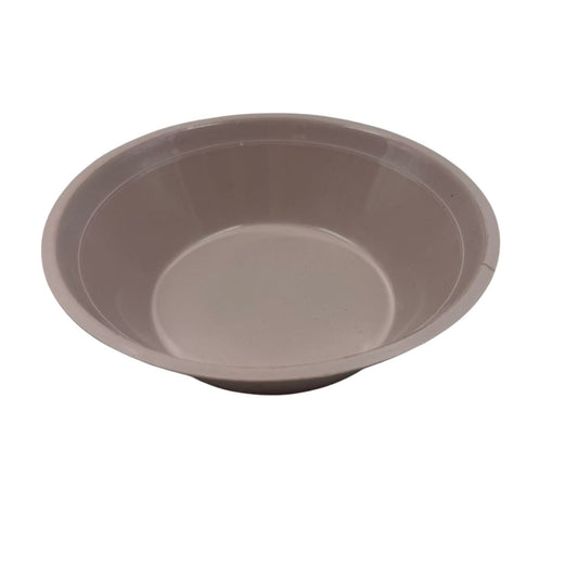 PLATO POZOLERO BEIGE CON 1 PZ O CAJA CON 100 PZS.