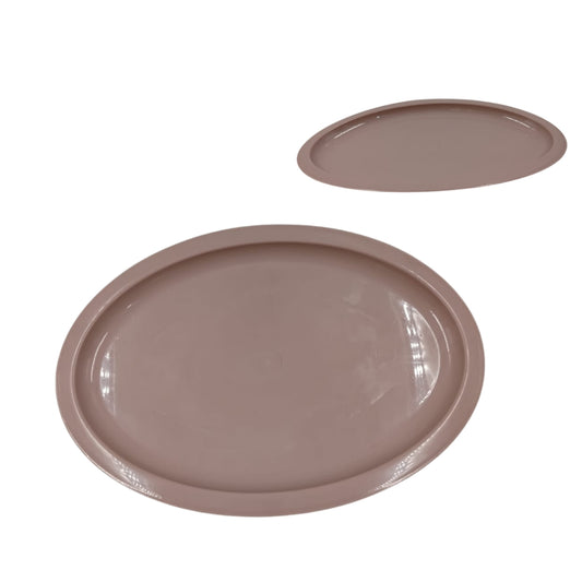 N-GPM-14592  PLATO TAMPIQUEÑO BEIGE CON 1 PZ O CAJA CON 100 PZS