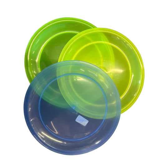 PLATO TAQUERO TRASLUCIDO CON 1 PZ O CAJA CON 100 PZS