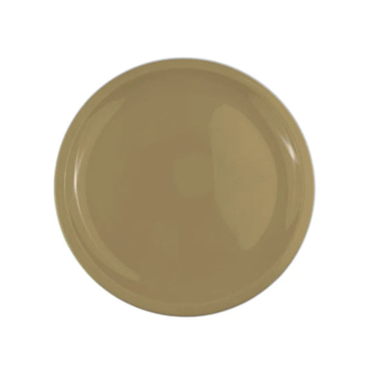 MX-093B MELAPLAST PLATO EXTENDIDO 9.5 CM BEIGE CON 1 PZ O CAJA CON  80 PZS