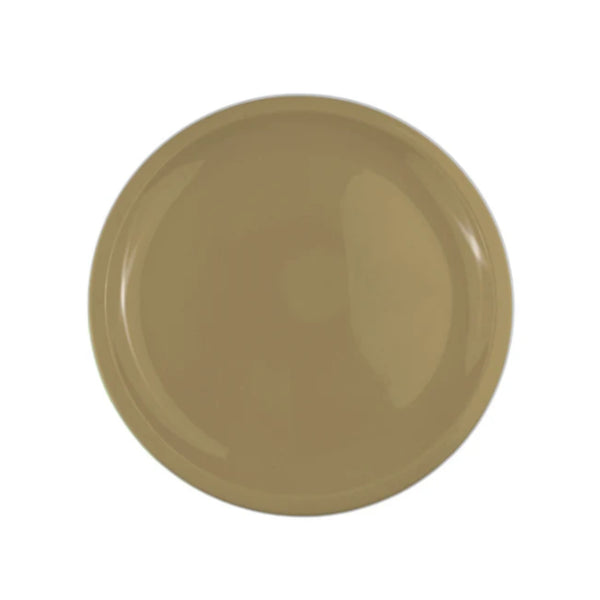 MX-093B MELAPLAST PLATO EXTENDIDO 9.5 CM BEIGE CON 1 PZ O CAJA CON  80 PZS