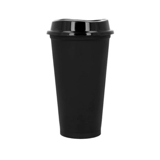 N-GPM-15038  MX-616(0191) VASO CAPUCHINO 16 OZ NEGRO CON 1 PZ O CAJA CON 48 PZS