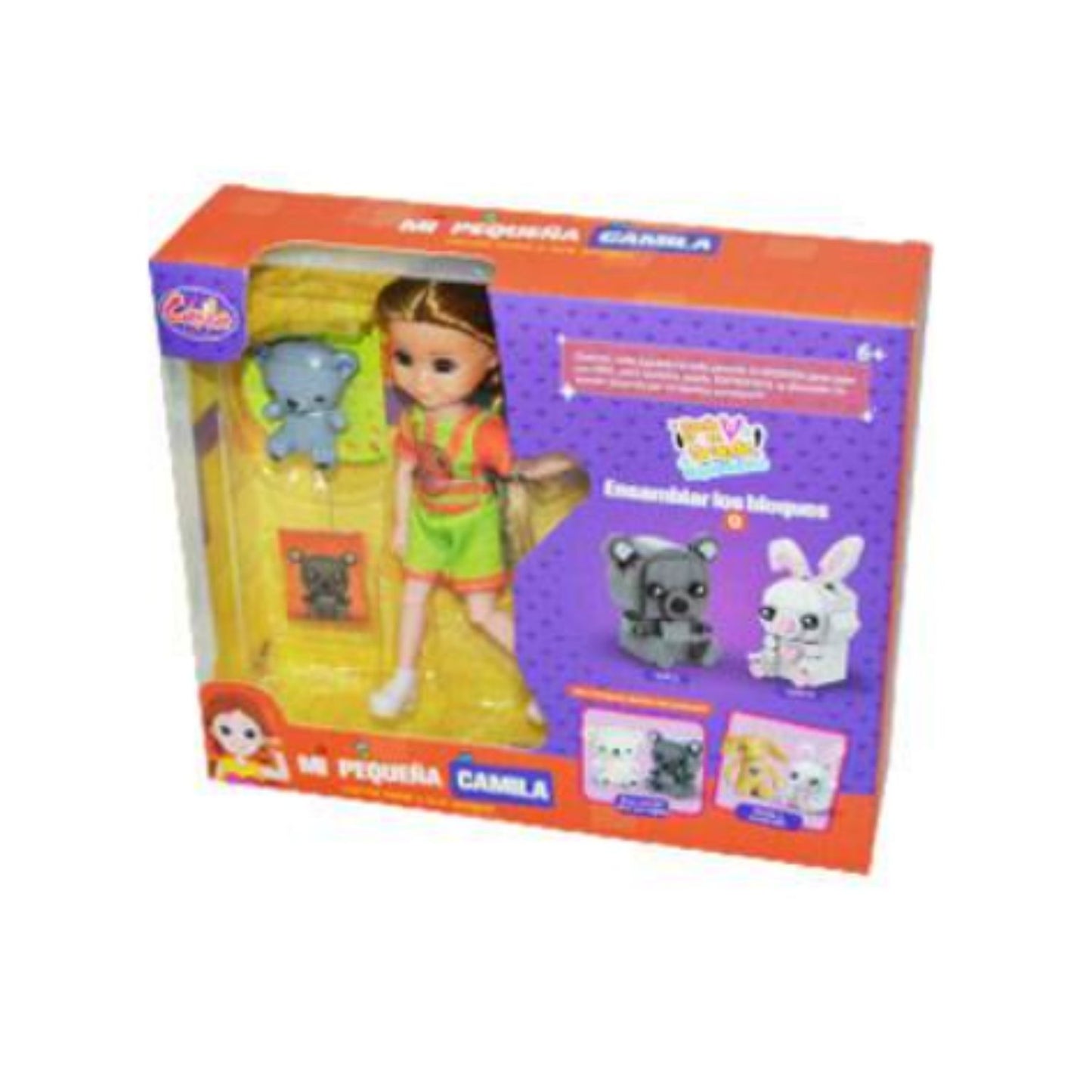 HP1181373 MUÑECA CON ACCESORIOS EN CAJA 21.5x5.7x18.2 CM CON 1 PZ O CAJA CON 96 PZS