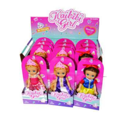 HP1129618 MUÑEQUITAS ELEGANTE EN DISPLAY CON 1 PZ O CAJA CON 144 PZS