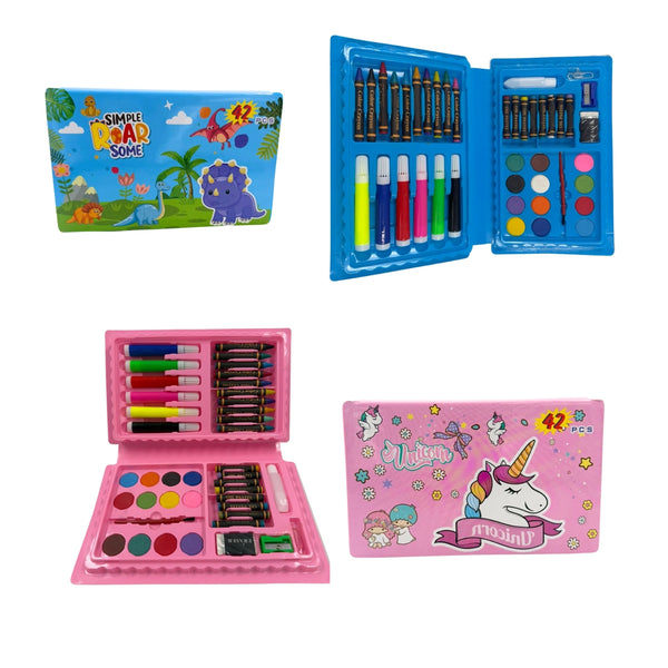 ZM4-3H-51 SET DE CRAYOLA CON ACUARELA CON 1 PZ O CAJA CON 96 PZS