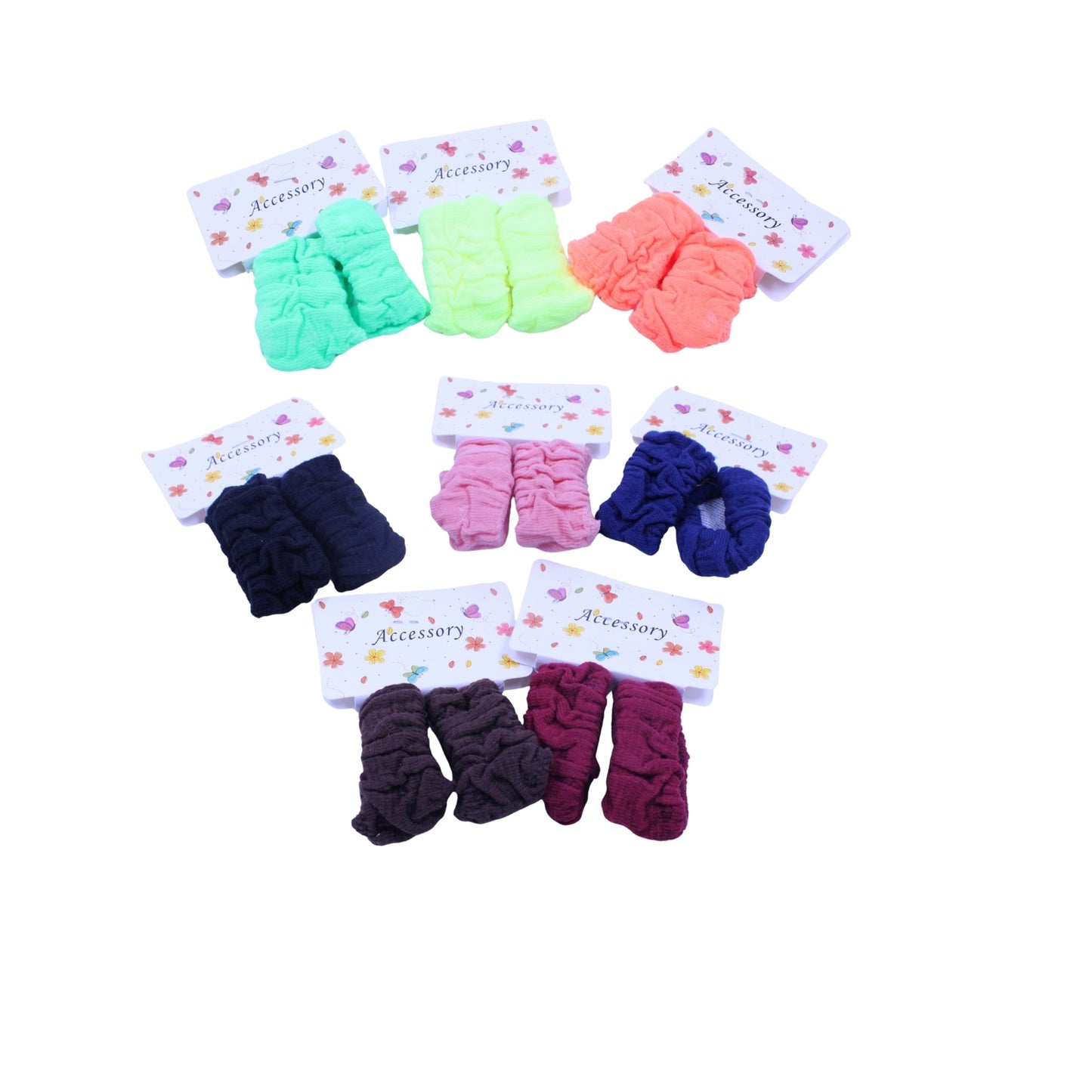 ZM164-30A-7 LIGAS DONAS PARA EL CABELLO 5 CM CON 1 PQT O CAJA CON 120 PQTS