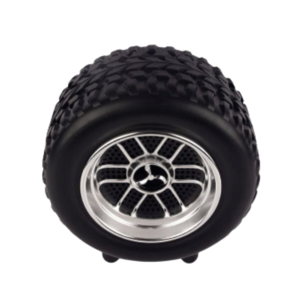 ST-L4 ALTAVOZ BLUEETOOTH PORTATIL , CON FORMA DE LLANTA DE COCHE ,CON 1PZ O CAJA CON 100 PZS