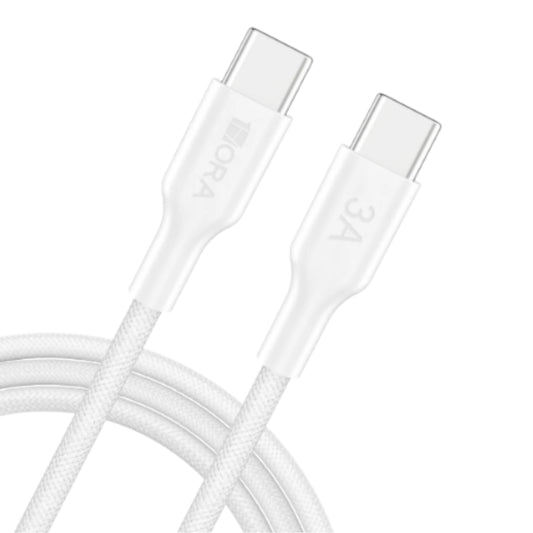 CAB272 CABLE USB TIPO C 3A 1M 1 HORA CON 1 PZ O CAJA CON 300 PZS