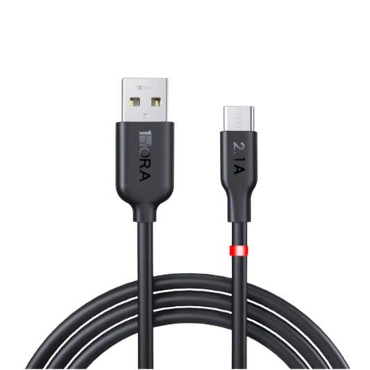 CAB237 CABLE USB TIPO C 2.1A 1M 1 HORA CON 1 PZ O CAJA CON 300 PZS