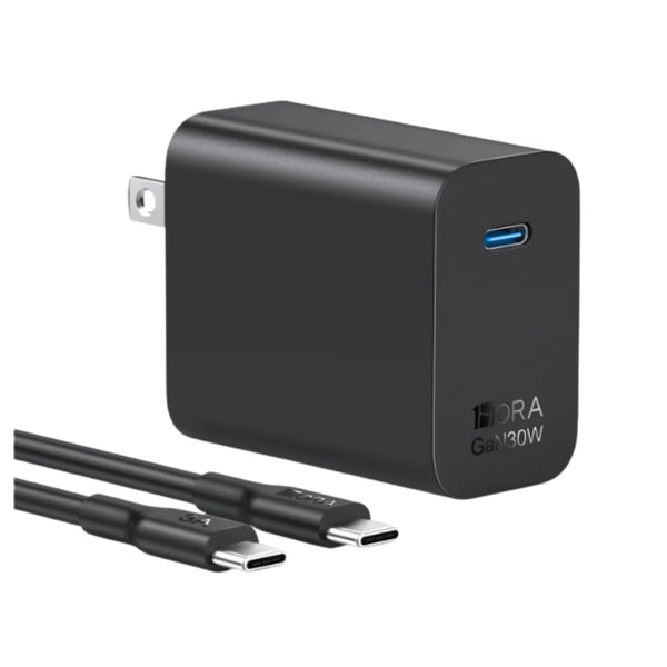 GAR165 CARGADOR CON CABLE TIPO C 3A 30 W MAX 1 HORA CON 1 PZ O CAJA CON 160 PZS