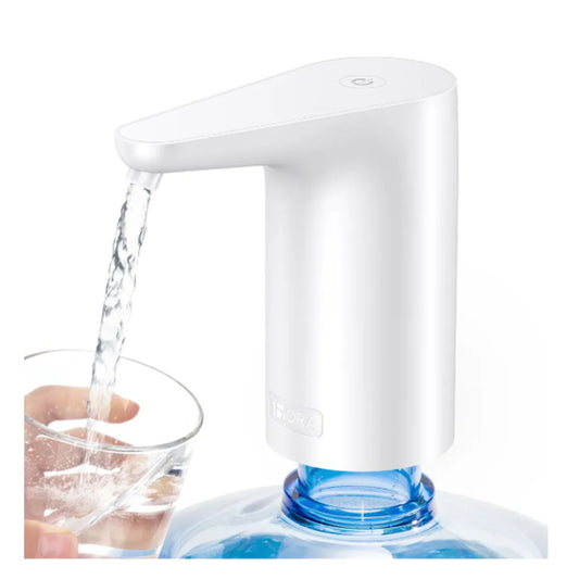 DPA002 DISPENSADOR DE AGUA AUTOMATICO RECARGABLE USB TIPO C 1 HORA CON 1 PZ O CAJA CON 48 PZS