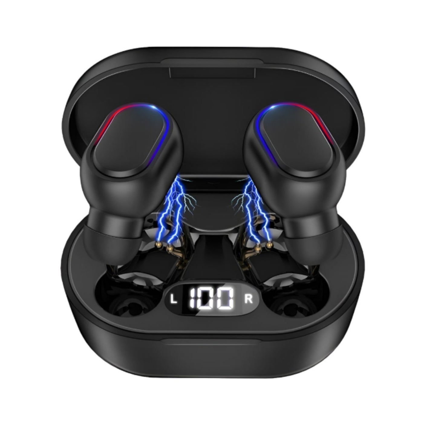 E601 AUDIFONOS INALAMBRICOS CON ESTUCHE DE CARGA CON 1 PZ O CAJA CON 100 PZS