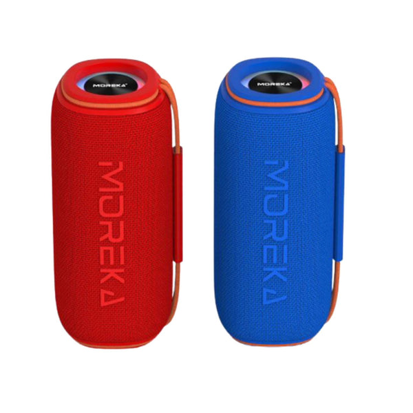 MOREKA-368 ALTAVOZ INALAMBRICO 20W IPX6 CON 1 PZ O CAJA CON 20 PZS