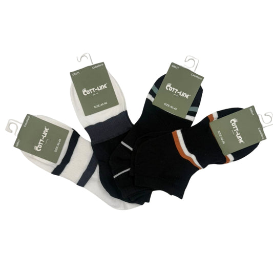 G8011 CALCETIN DEPORTIVA CON 1 PZ O CAJA CON 1188 PZS