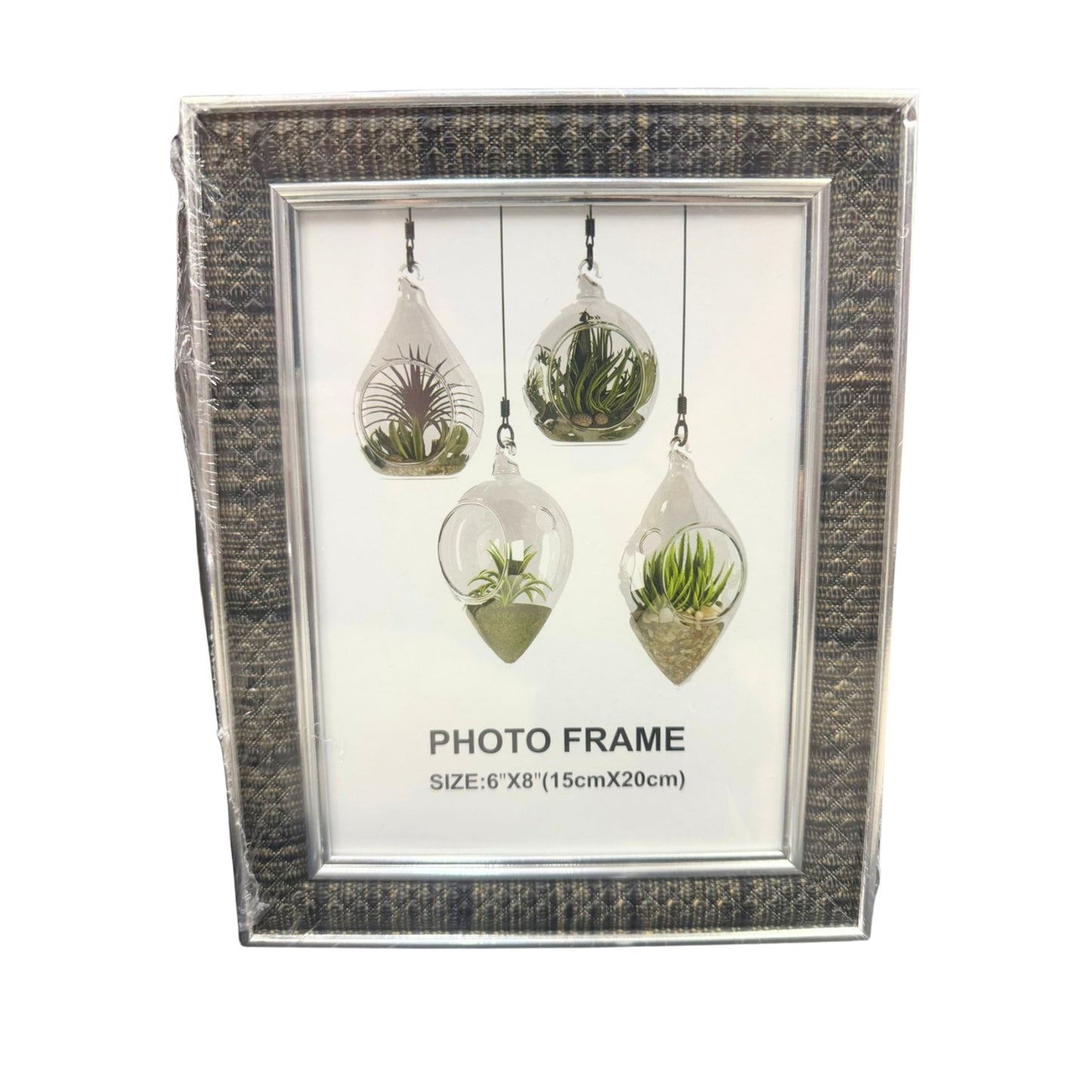 MG82832AC PORTARETRATO PLASTICO 6x8 PULGADAS 3 MOD EMPLAYADO CON 1 PZ O CAJA CON 72 PZS