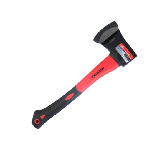 H0060 HACHA 1-1/2 PULGADAS MANGO FIBRA CON 1 PZ O CAJA CON 24 PZS