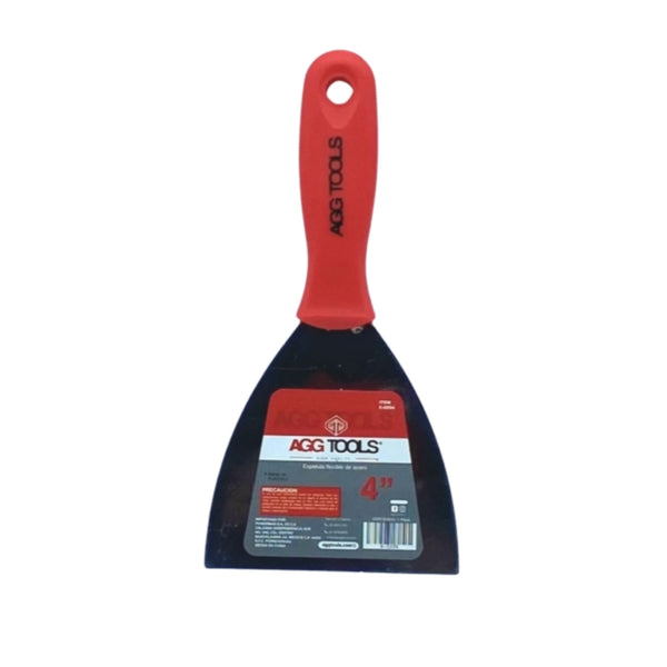 E0204 ESPATULA FLEXIBLE 4 PULGADAS CON 1 PZ  O CAJA CON 120 PZS
