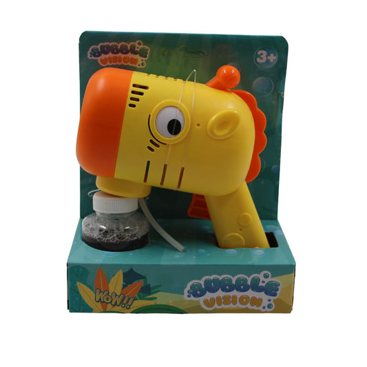 XY190005 PISTOLA DE BURBUJAS EN FORMA DE JIRAFA CON 1 PZ O CAJA CON 36 PZS