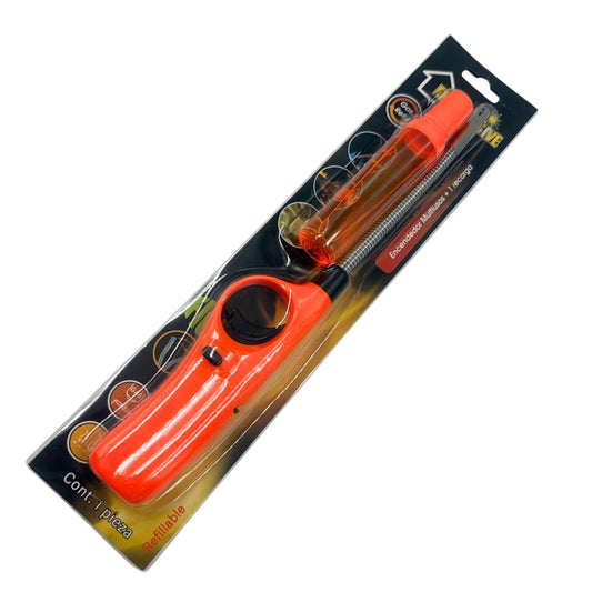 EXP167FR ENCENDEDOR RECARGABLE FLEXIBLE CON REPUESTO DE GAS EXTRA CON 1 PZ O CAJA CON 120 PZS