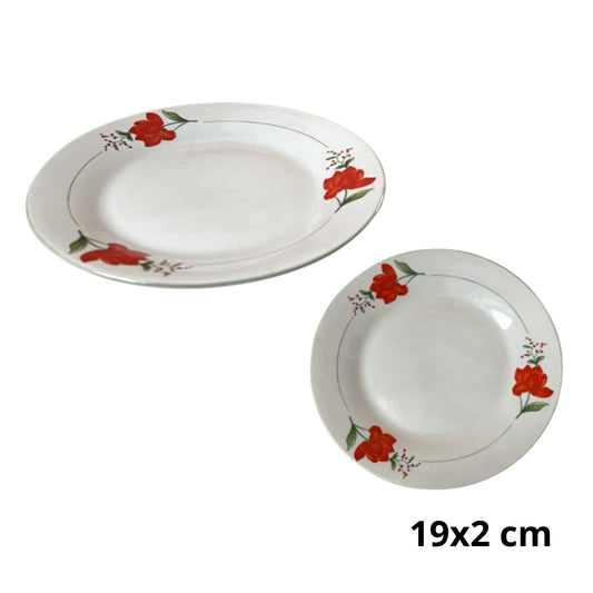 AW-5702-7.5 PLATO DE CERAMICA CON 1 PZ O CAJA CON 48 PZS
