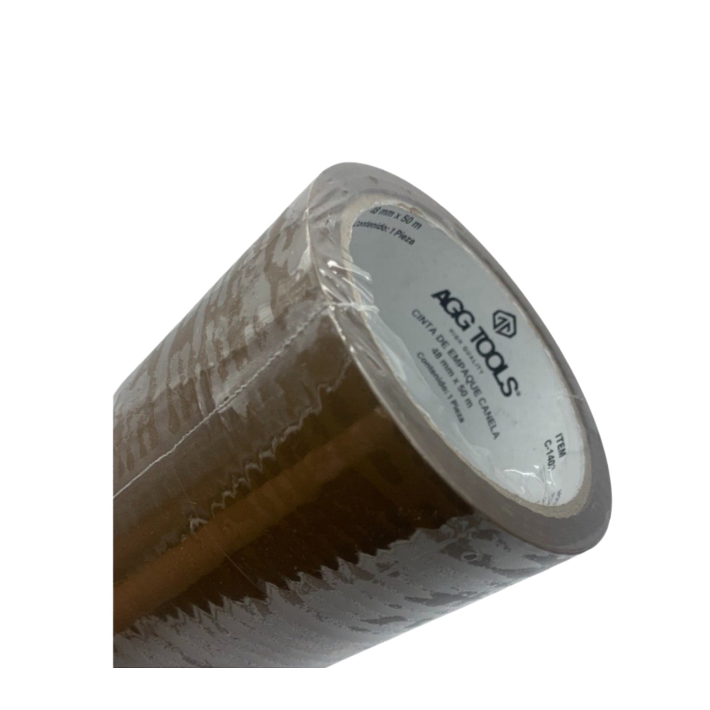 C1403 CINTA EMPAQUE CANELA 50 MTS CON 1 PZ O CAJA CON 72 PZS