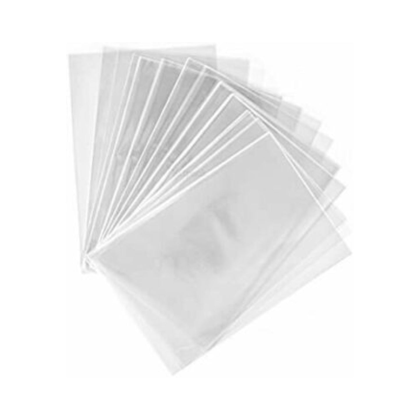 BOLSA CELOFAN LISA 13X 30 PQT 100 PZS O CAJA CON 4 PQTS