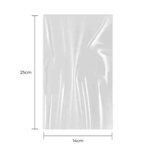 BOLSA CELOFAN LISA 14X 25 PQT 100 PZS O CAJA CON 5 PQTS