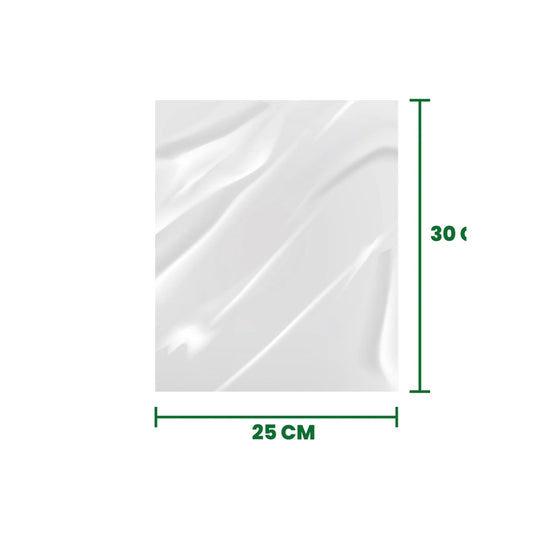 BOLSA CELOFAN LISA 25X 30 PQT 100 PZS O CAJA CON 2 PQTS