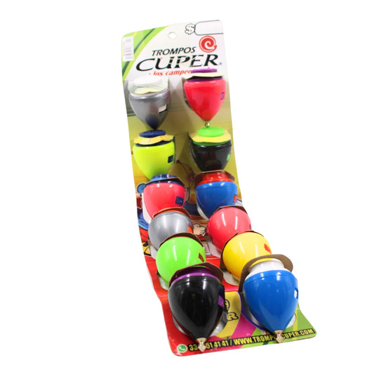 GPM-16065 BLISTER 12 PZS TROMPO CUPER CON 1 PQT O CAJA CON 20 PQTS