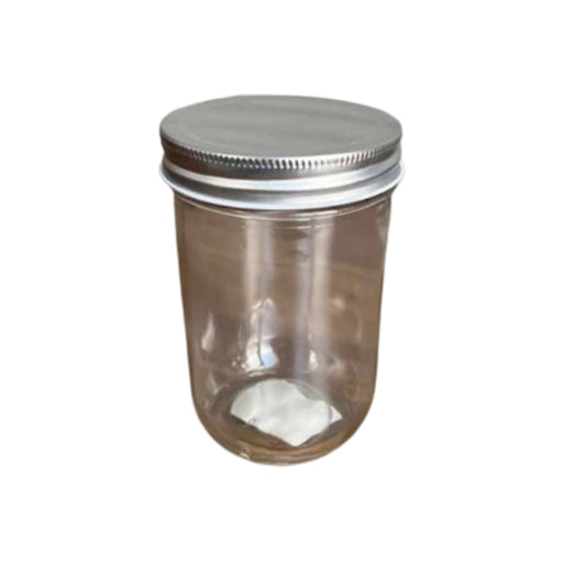 AV-4788-5 FRASCO DE VIDRIO CON TAPA 400 ML CON 1 PZ O CAJA CON 72 PZS