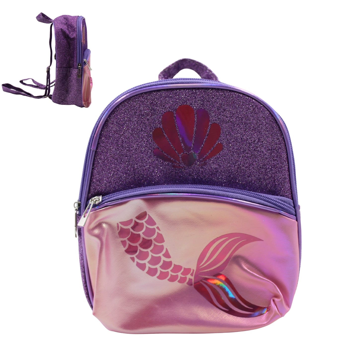 MOCHILA M-04 S CONCHITA LILA CON 1 PZ O CAJA CON 25 PZS