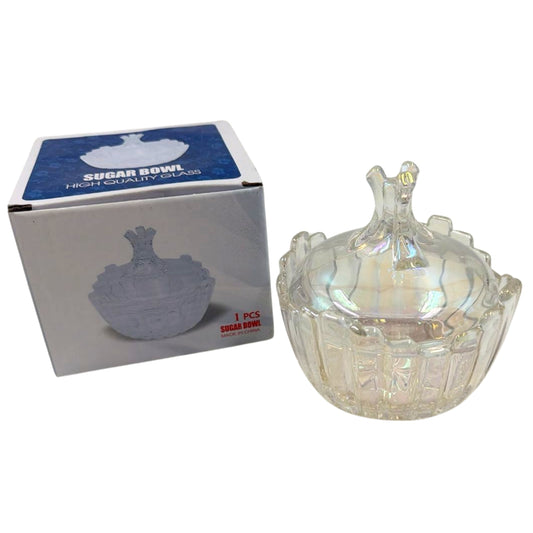 KYH04 DULCERO DE VIDRIO (ESPEJO) CON 1 PZ O CAJA CON 36 PZS