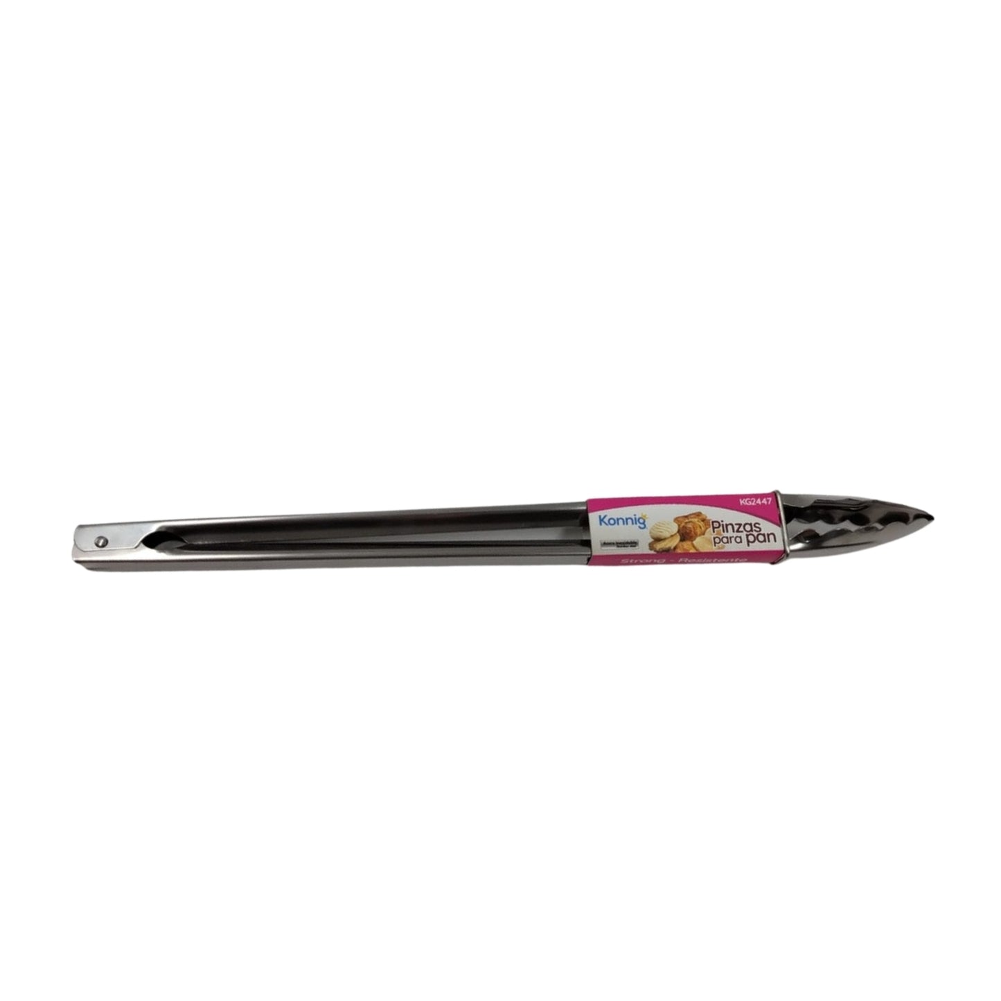 KG2446  PINZA PARA PAN MEDIANA DE 29.5 CM CON 1 PZ O CAJA CON 250 PZS