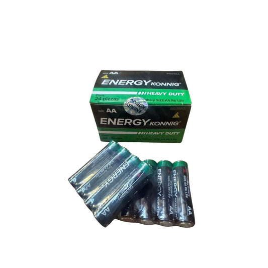 KG24AAR6 PILA EN CAJITA DE 24 PIEZAS AA ENERGY DUTY CON 1 PZ O CAJA CON 40 PQTS