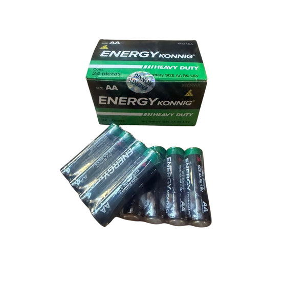 KG24AAAR03 PILA EN CAJITA DE 24 PIEZAS AAA ENERGY DUTY CON 1 PZ O CAJA CON 40 PQTS