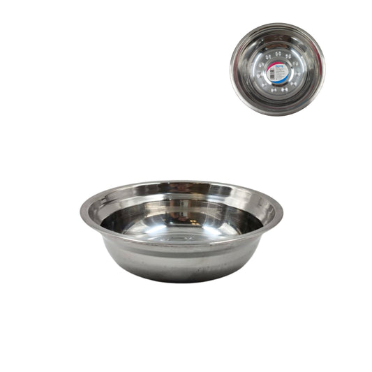 KG2511 BANDEJA DE ACERO 17CM CON 1 PZ O CAJA CON 500 PZS