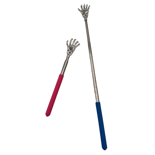 KG25804 MANITA DE METAL RASCADORA EXTENSIBLE CON 1 PZ O CAJA CON 500 PZS