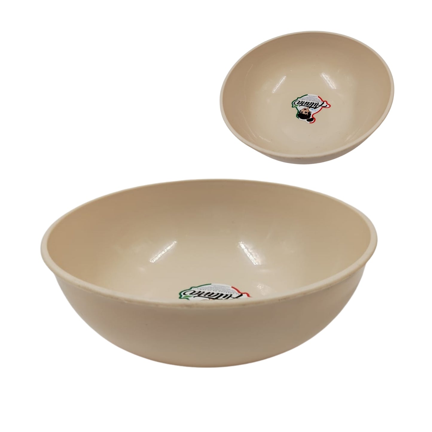 AIT-010B TAZON POZOLERO CEREALERO BEIGE MELAHOME CON 1 PZ O CAJA CON 80 PZS